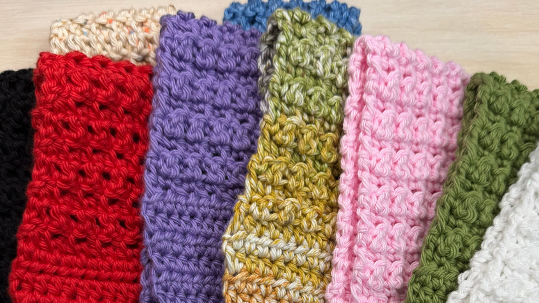How to crochet hdc and hdc2tog beginner crochet tutorial